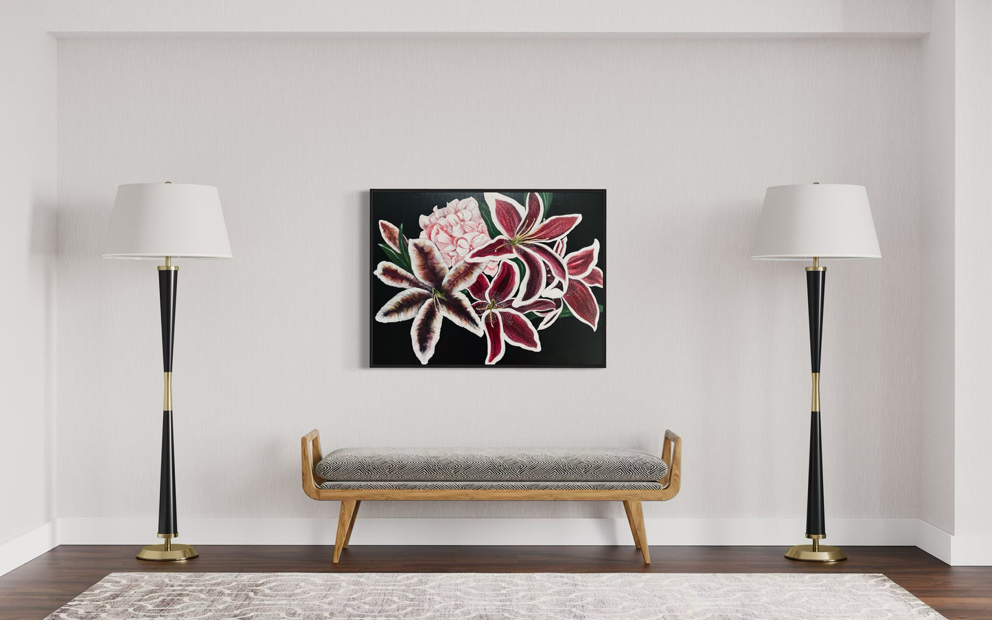 "Eternal Bloom", Original Painting