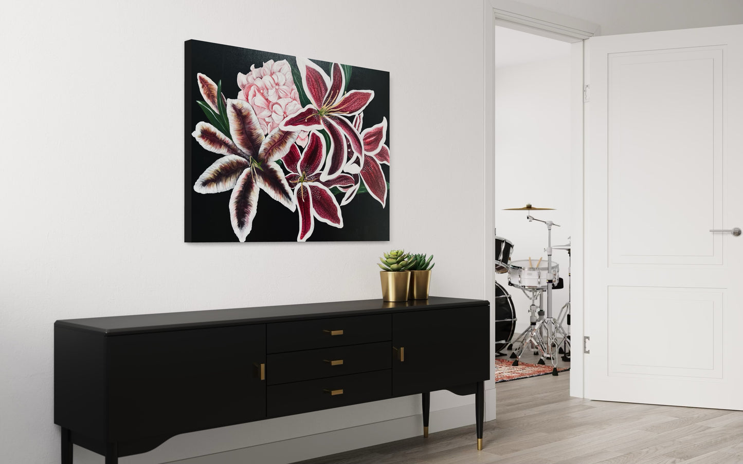 "Eternal Bloom", Original Painting