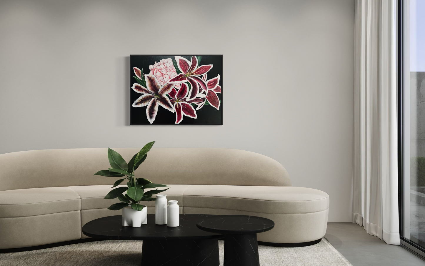 "Eternal Bloom", Original Painting