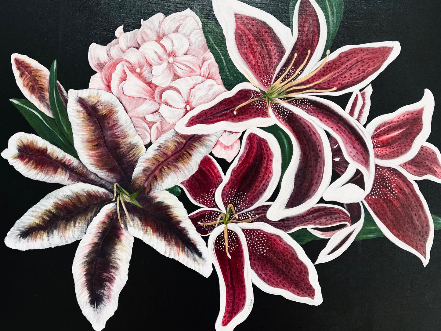 "Eternal Bloom", Original Painting