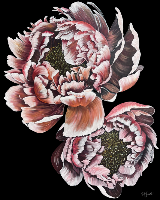 "Floral Rhapsody" Fine Art Paper Print