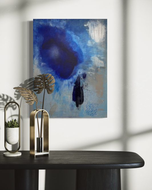 "Nebula Blues", Original Painting