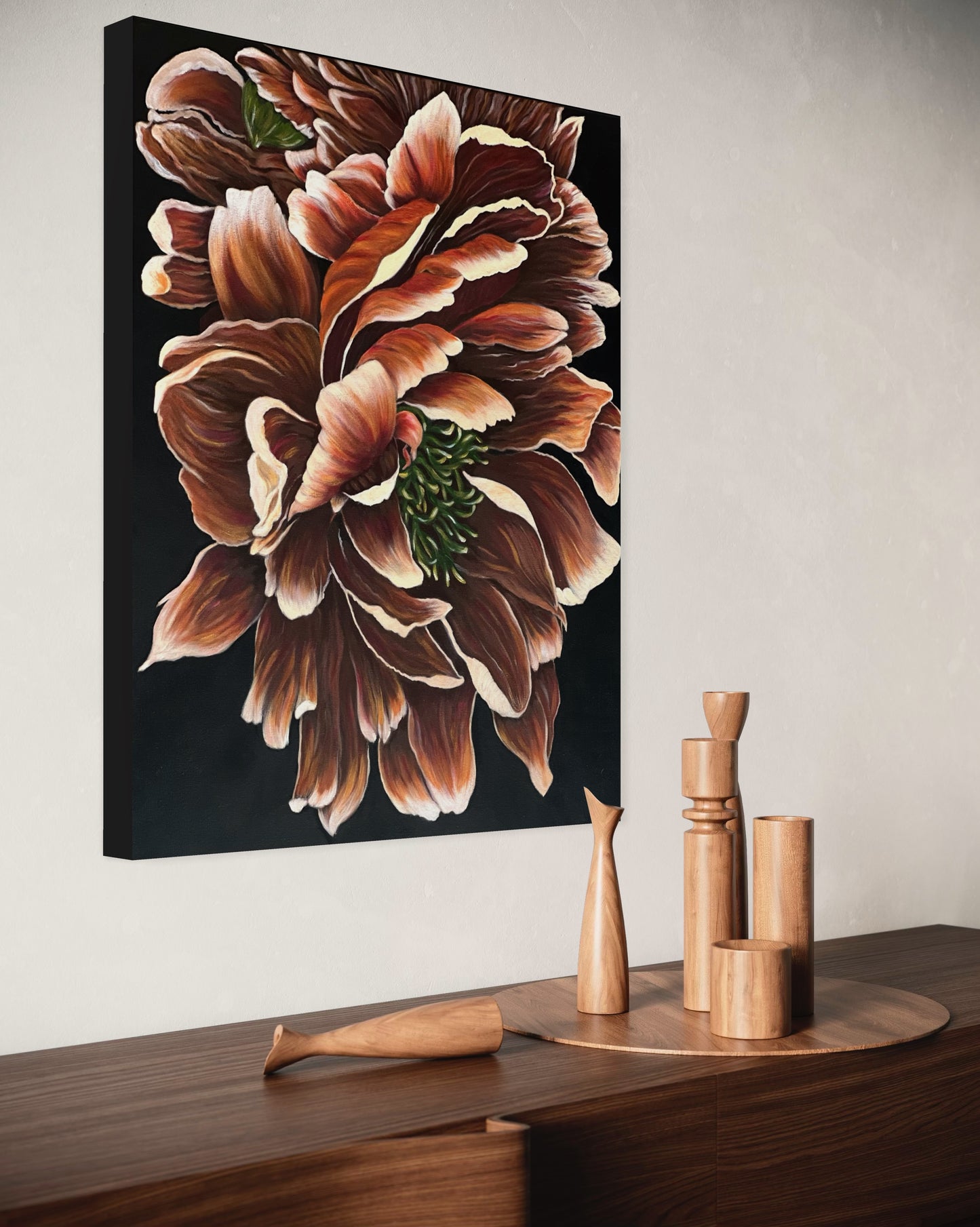 "Velvet Bloom", Original Painting