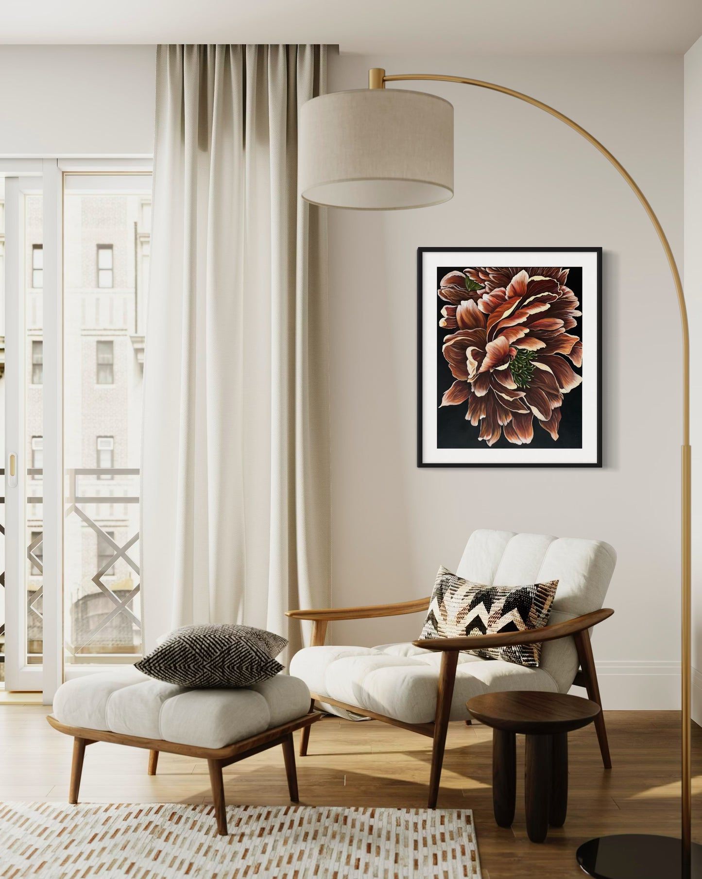 "Velvet Bloom", Original Painting
