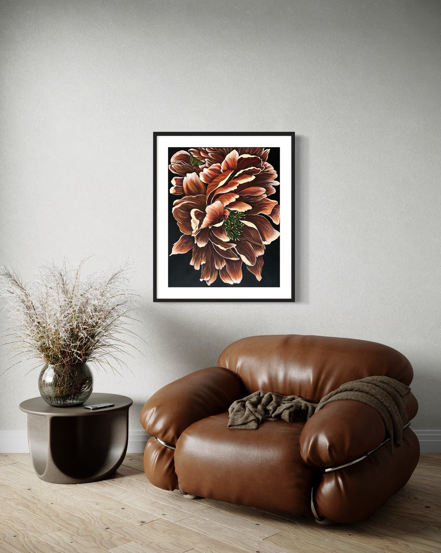 "Velvet Bloom", Original Painting