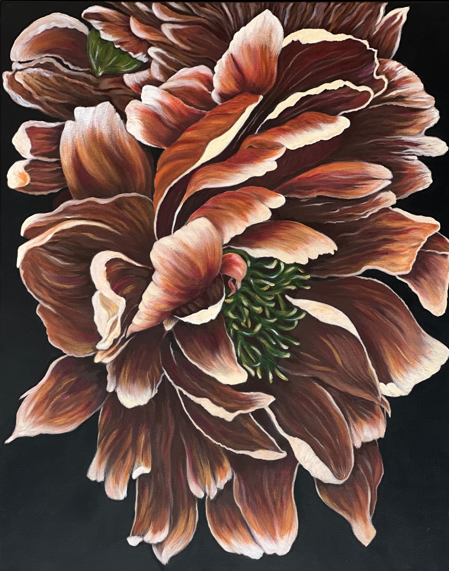 "Velvet Bloom", Original Painting