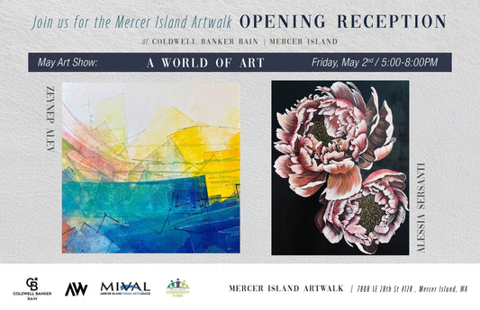 Alessia Sersanti to Exhibit at Mercer Island Art Walk on May 2, 2025