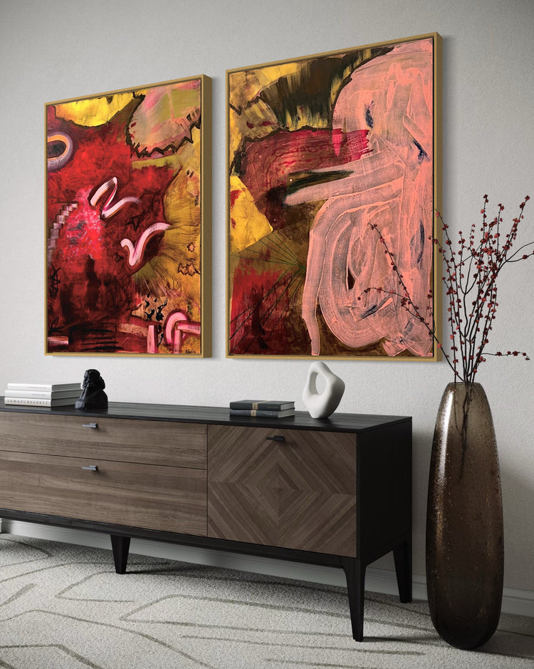 The Genesis Diptych by Alessia Sersanti