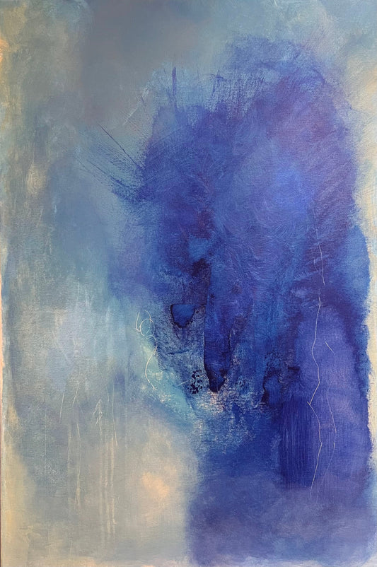 "Blue Radiance", Original Painting