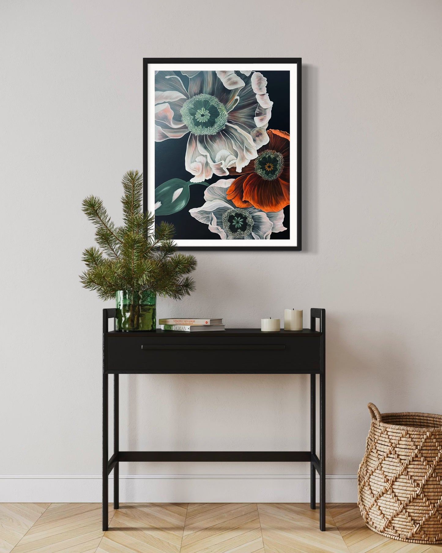 "Floating Blossoms" Fine Art Paper Print