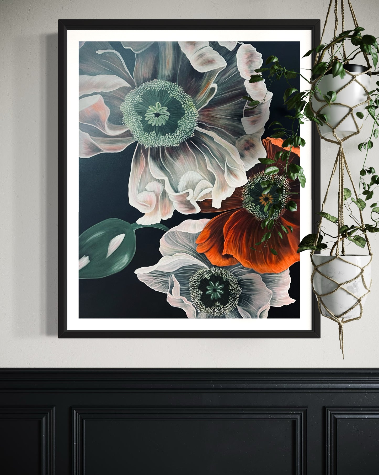 "Floating Blossoms" Fine Art Paper Print