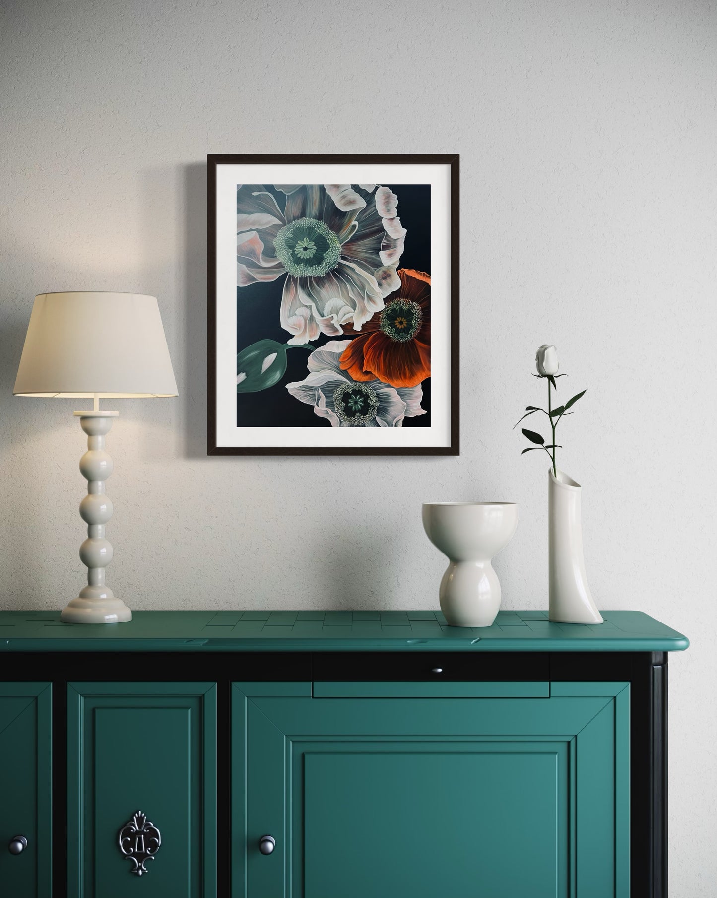 "Floating Blossoms" Fine Art Paper Print