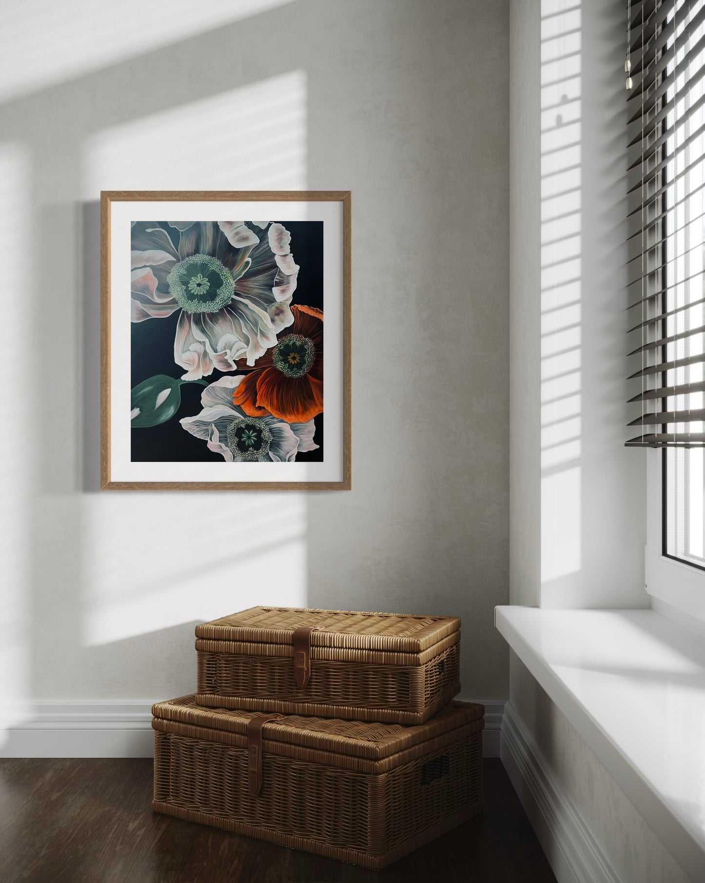 "Floating Blossoms" Fine Art Paper Print