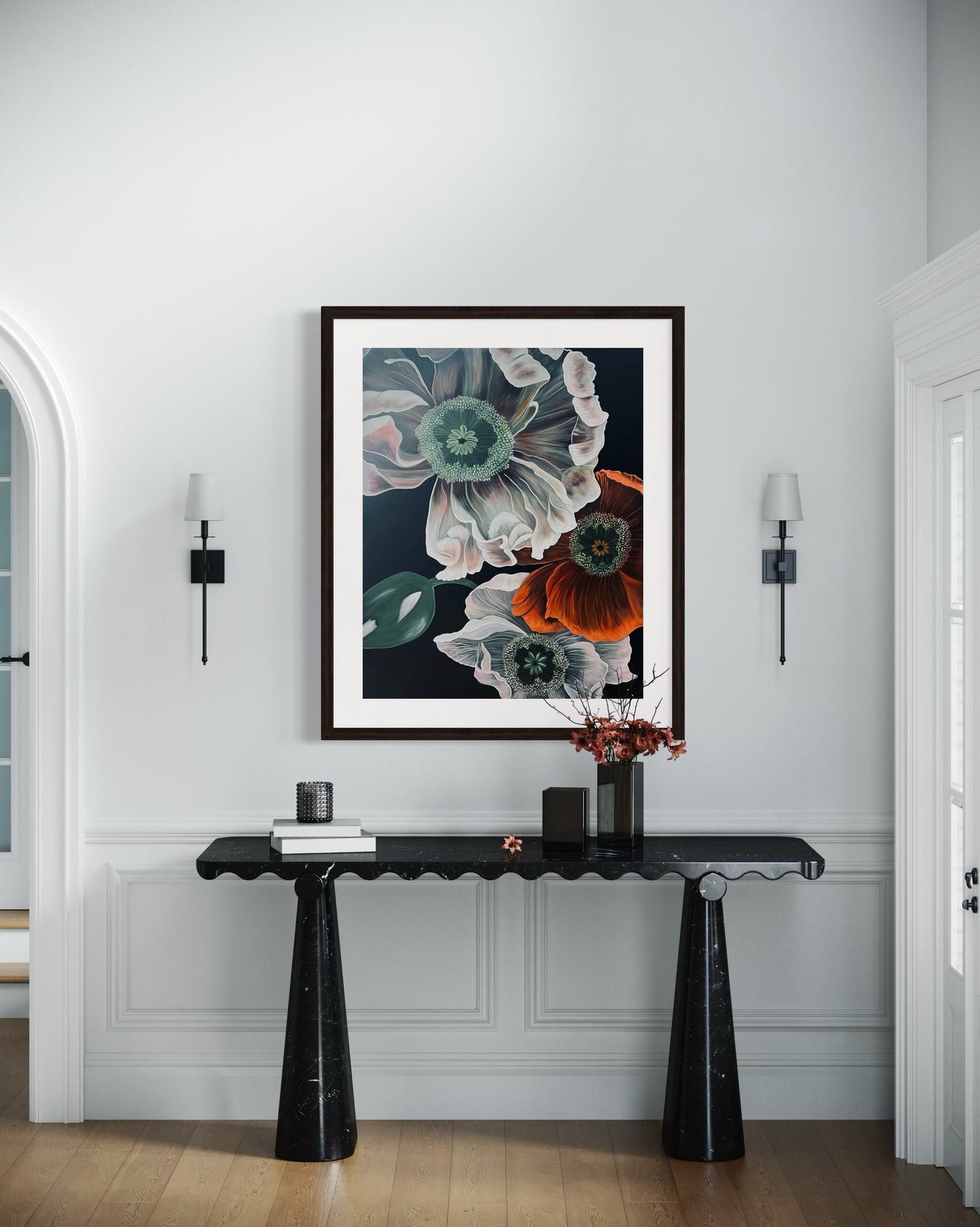 "Floating Blossoms" Fine Art Paper Print