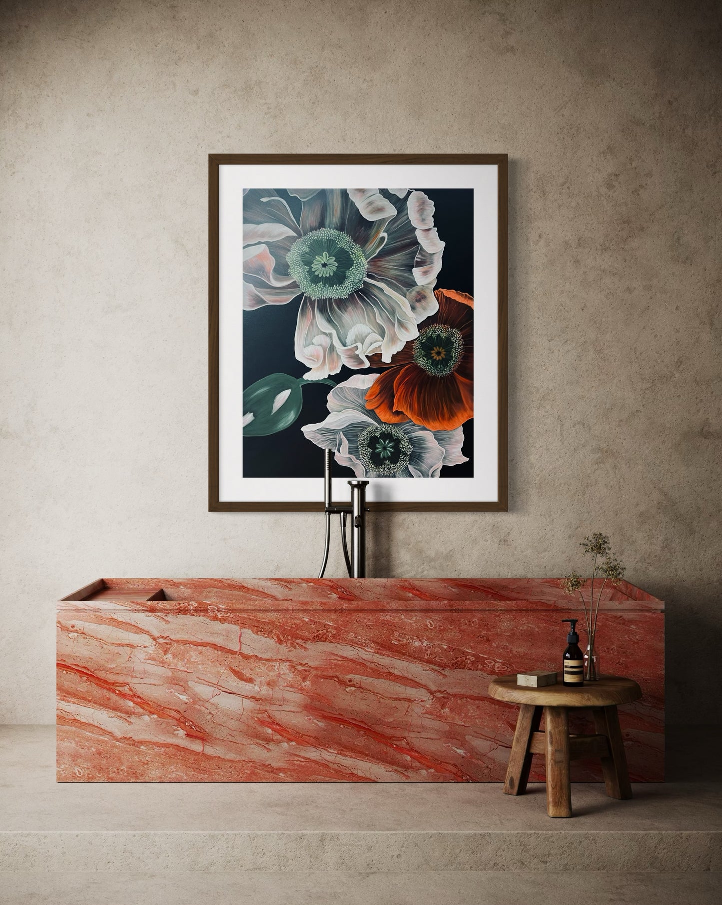 "Floating Blossoms" Fine Art Paper Print