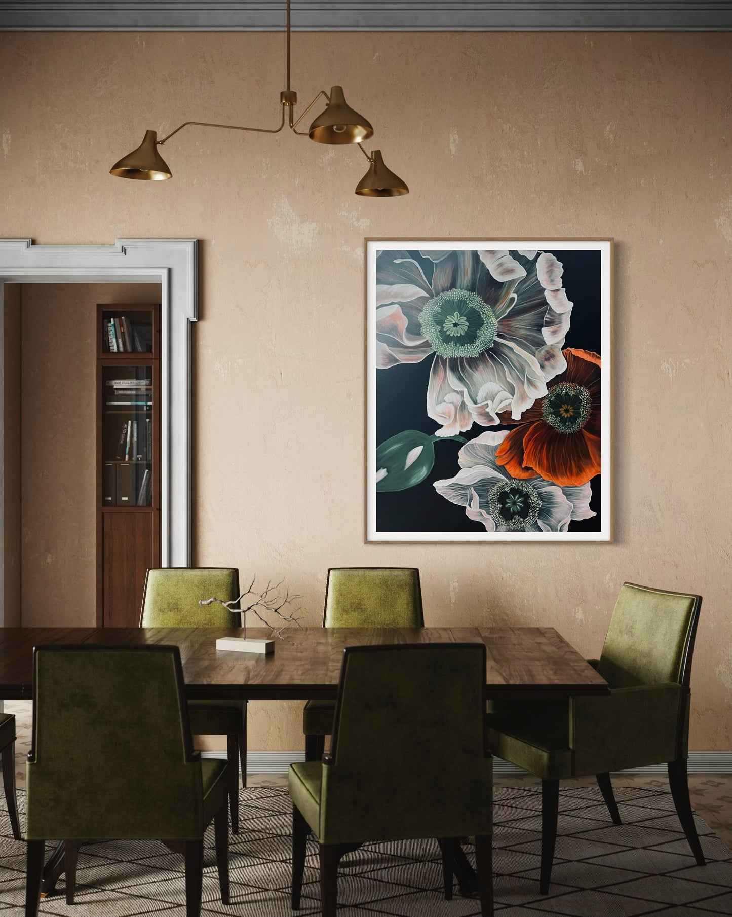 "Floating Blossoms" Fine Art Paper Print