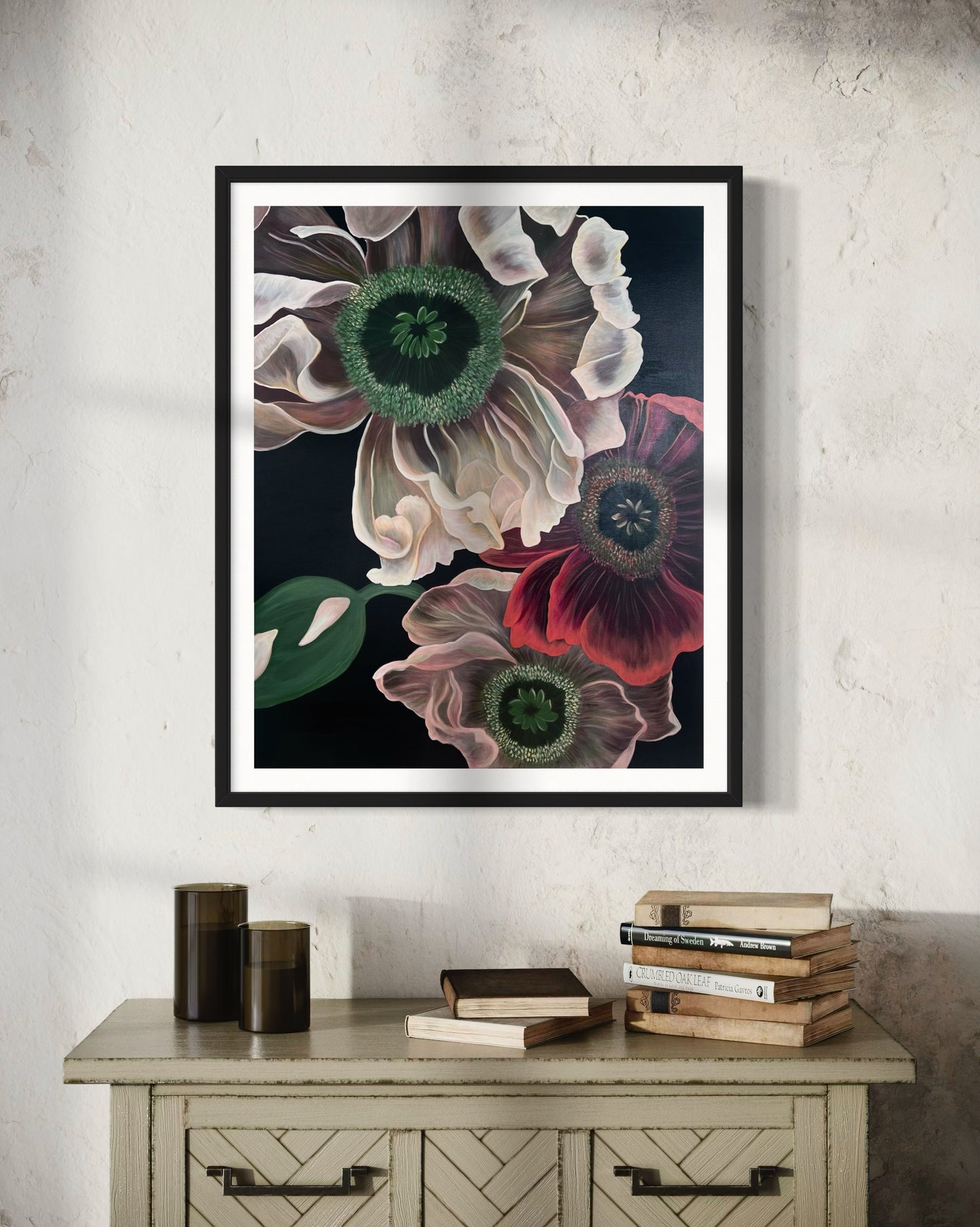 "Moonlit Blossoms" Fine Art Paper Print