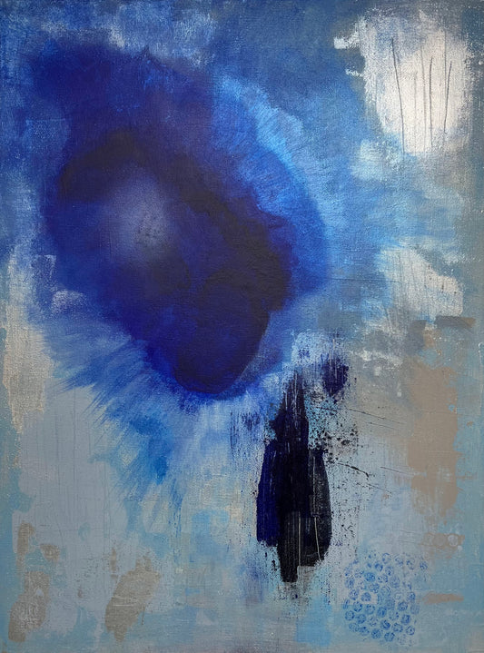 "Nebula Blues", Original Painting