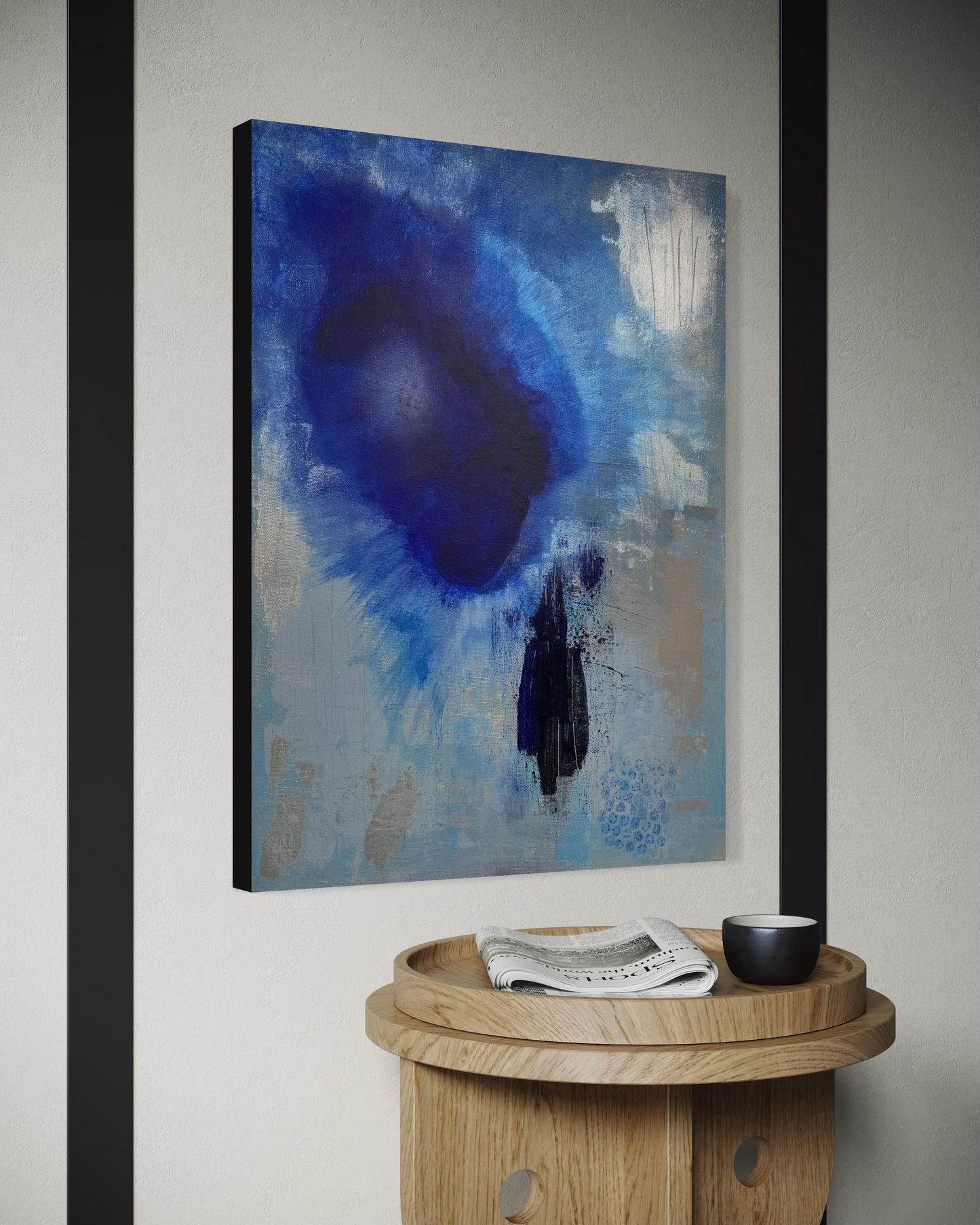 "Nebula Blues", Original Painting