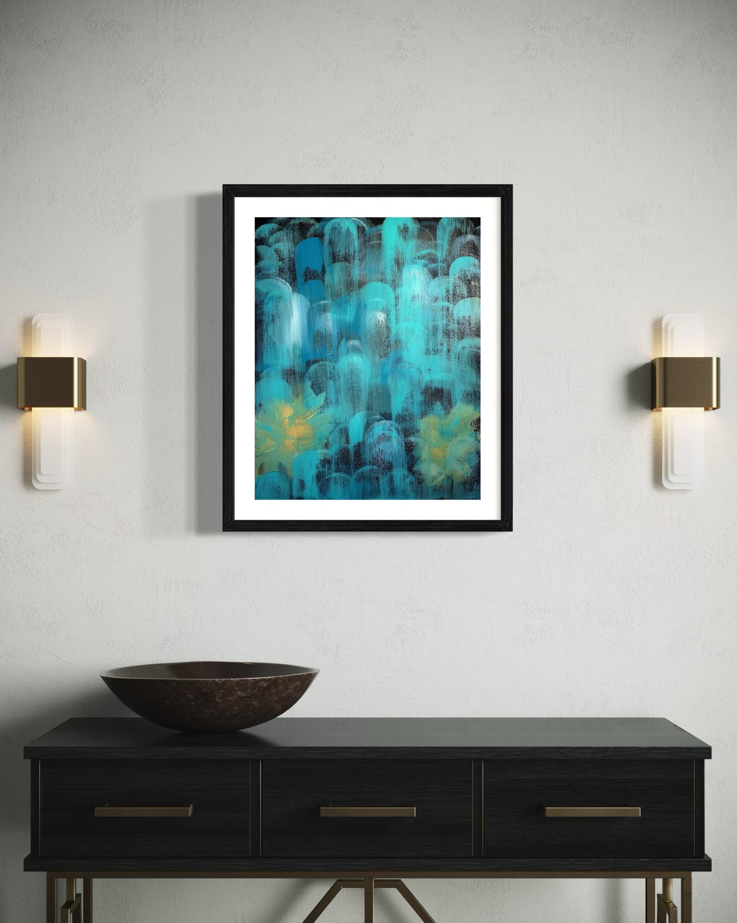 "Tropical” Fine Art Paper Print