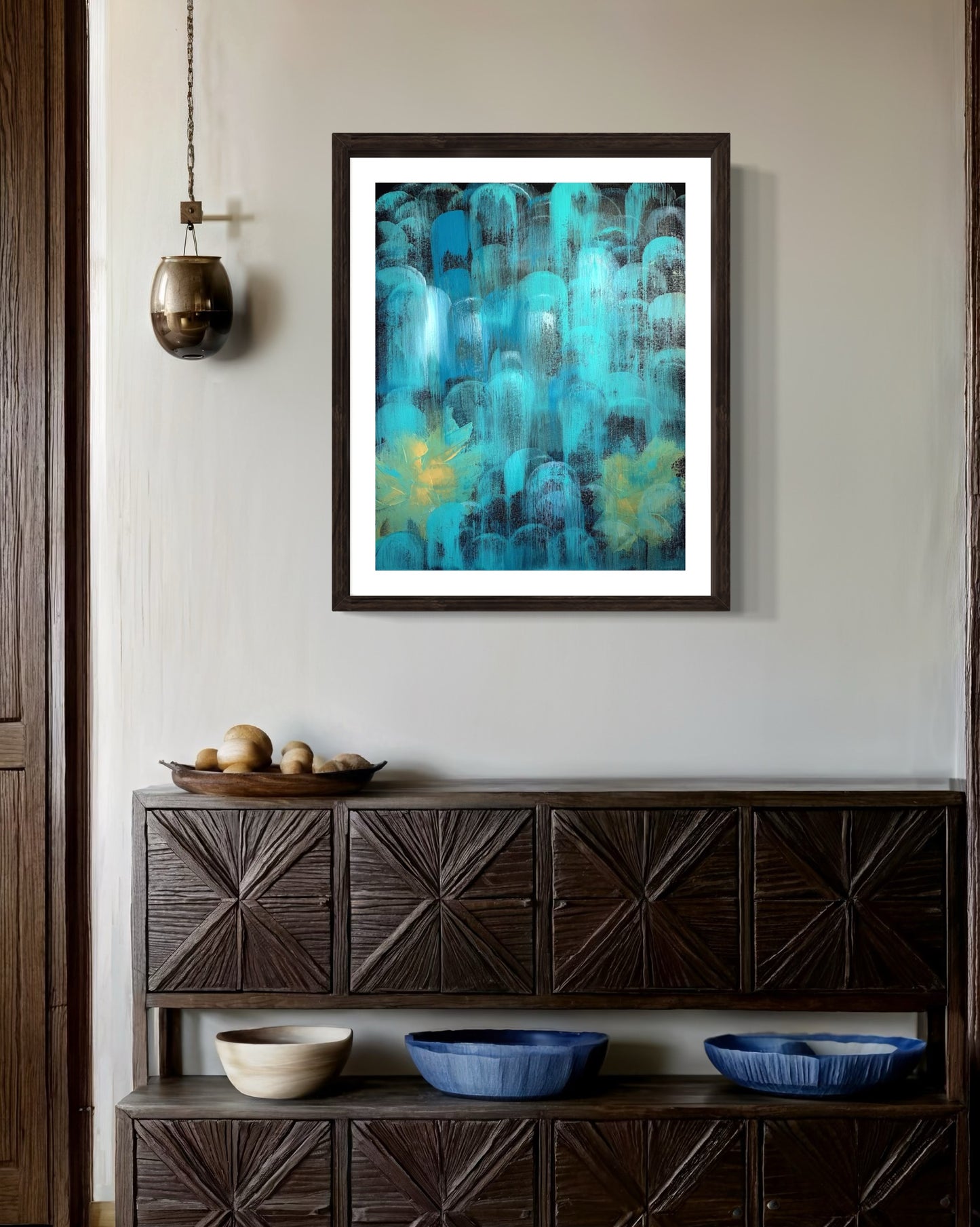 "Tropical” Fine Art Paper Print
