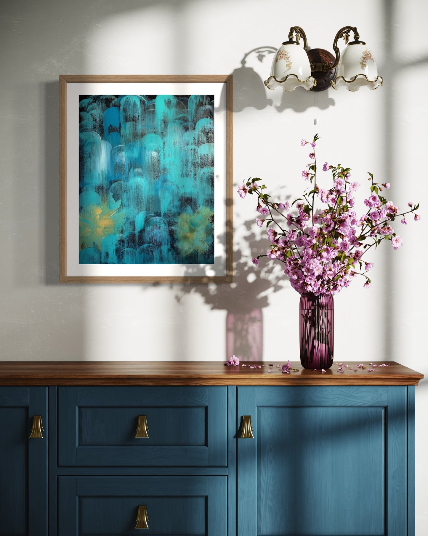 "Tropical” Fine Art Paper Print