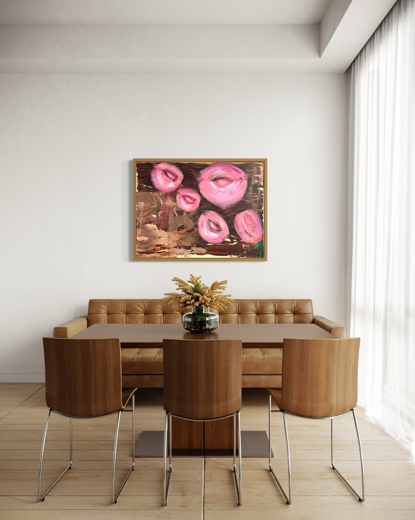 "Whispers in the Sand", Original Painting (Framed)