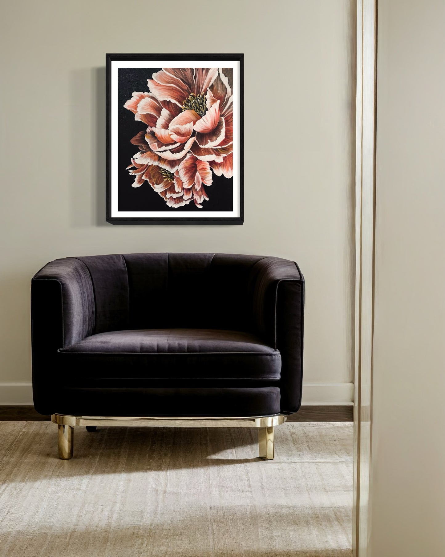 "Whisper of Blossoms" Fine Art Paper Print